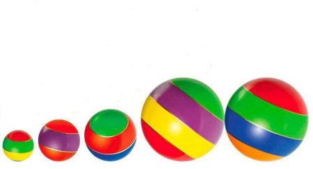 Купить Мячи резиновые (комплект из 5 мячей различного диаметра) в Верхнеуральске 